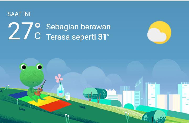 Cuaca Hari Ini, Senin 1 Mei 2023, Medan Hujan Ringan dari Sore Hingga Malam