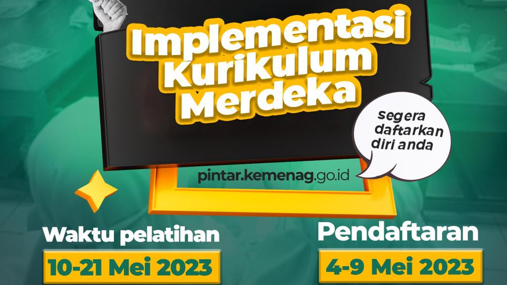 Peluang bagi Guru & Dosen, Kemenag Kembali Gelar Pelatihan Online Implementasi Kurikulum Merdeka