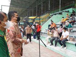 Kadispora Medan Paparkan Renovasi Stadion Teladan