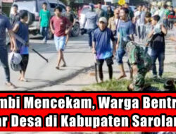 Jambi Mencekam, Warga Bentrok Antar Desa di Kabupaten Sarolangun