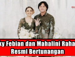 Rizky Febian dan Mahalini Raharja Resmi Bertunangan