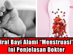 Viral Bayi Alami “Menstruasi”, Ini Penjelasan Dokter