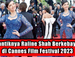 Cantiknya Raline Shah Berkebaya di Cannes Film Festival 2023