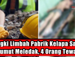 Tangki Limbah Pabrik Kelapa Sawit Sumut Meledak, 4 Orang Tewas