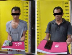 Polres Asahan Tangkap 2 Tersangka Pengedar Sabu