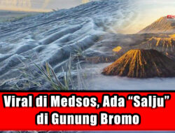 Viral di Medsos, Ada “Salju” di Gunung Bromo