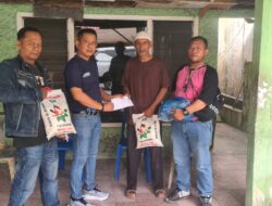 Pewarta Kunjungi Tokoh Masyarakat Yang Menderita Stroke