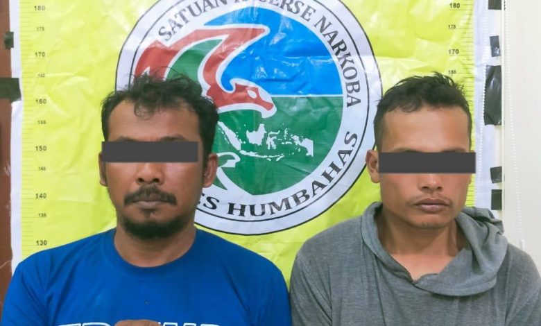 Polres Humbahas Ungkap Kasus Narkotika Jenis Shabu
