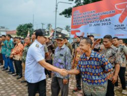 Bupati Zahir Pimpin Apel Satkamling