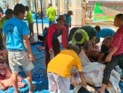 BKM Uswatun Hasanah Kurban 8 Sapi Dan 5 Kambing