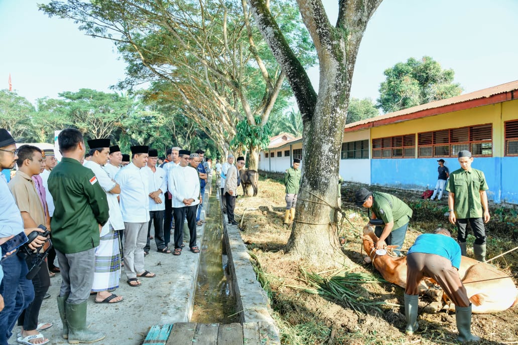 Bupati Batu Bara Salat Id Di Sei Bejangkar