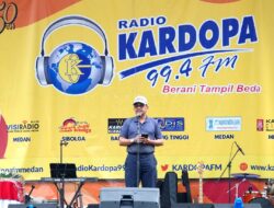 Radio Kardopa 50 Tahun, Edy Rahmayadi Ucapkan Selamat