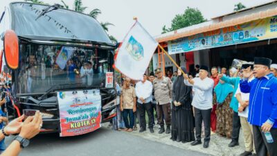 Bupati Batu Bara Lepas Keberangkatan 288 Calhaj