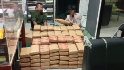 Mencoba kabur, Ditresnarkoba Polda Sumut Tangkap 3 Pelaku membawa 135 kilogram Ganja