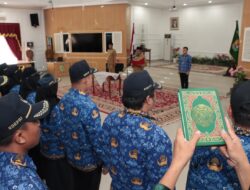 121 PNS Pemkab Sergai Ucapkan Sumpah Dan Janji, Ini Pesan Bupati Darma