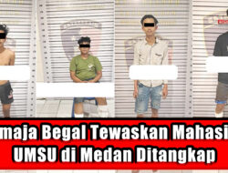 4 Remaja Begal Tewaskan Mahasiswa UMSU di Medan Ditangkap