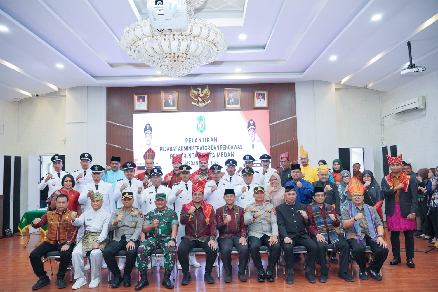 Lantik 47 Pejabat Pemko Medan, Wali Kota : Jangan Menyalahgunakan Jabatan