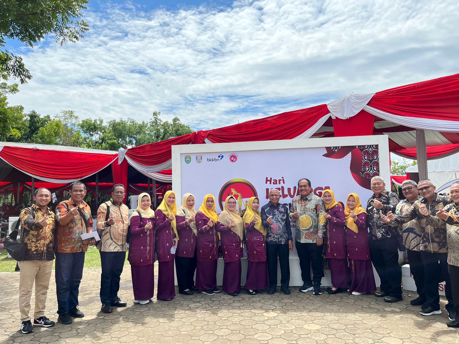 Bupati Asahan Dan Wakil Ikuti Puncak Peringatan Harganas Ke-30