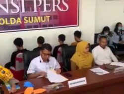 Polda Sumut Amankan Sejumlah Anak Dibawah Umur yang Tawuran di Belawan