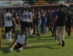 Laga Sepak Bola : Dishub Asahan Vs Wartawan Ricuh