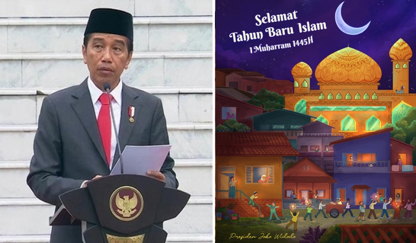 Tahun Baru Islam 1445 H, Jokowi: Mari Berhijrah dan Melangkah Maju