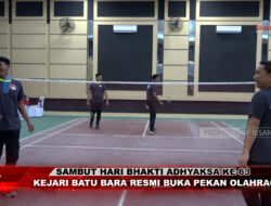 Sambut HBA ke-63, Kejari Batu Bara Resmi Buka Pekan Olahraga (POR) | Bisa Sport