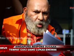 Singapura Respons Dugaan jadi Tempat Cuci Uang Lukas Enembe