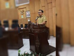 Wakil Bupati Batu Bara Bacakan Surat Pengajuan Pengunduran Dirinya