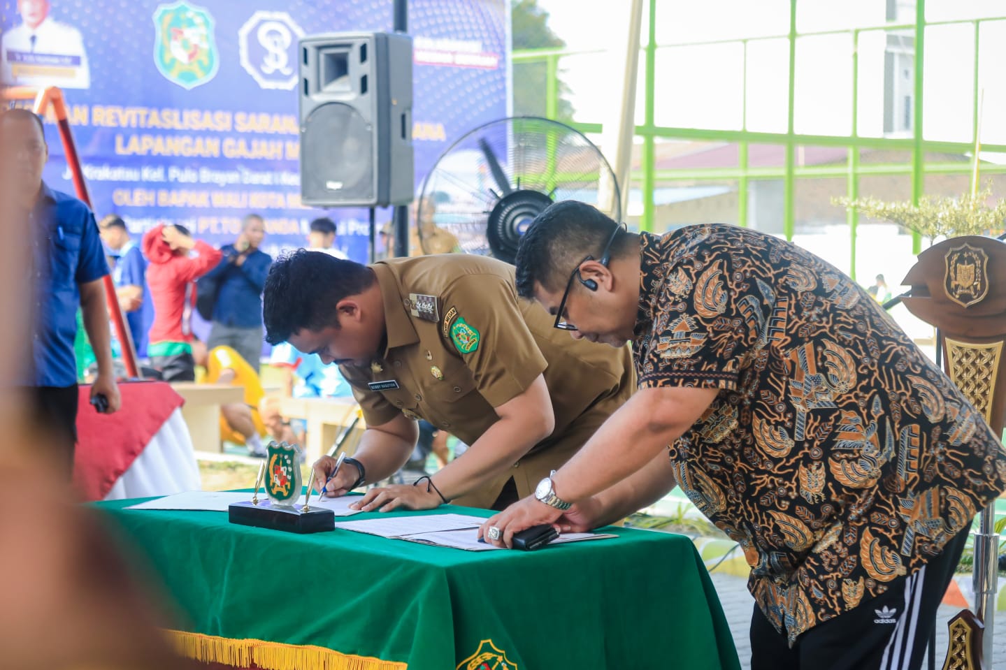 Wali Kota Medan Resmikan Lapangan Gajah Mada