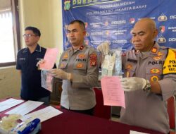 Meresahkan, Polisi Ringkus Dua Pelaku Curanmor Suami Isteri di Palmerah