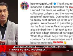 Hashemzadeh Mundur dari Kursi Pelatih Timnas Futsal Indonesia