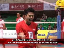 Kejutan Timnas Voli Indonesia Hajar Bahrain Ranking 74 Dunia di AVC
