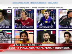 AFC Bikin Kandidat Best 11 Piala Asia Tanpa Pemain Indonesia