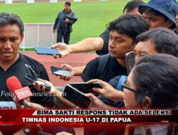 Bima Sakti Respons Tidak Ada Seleksi Timnas Indonesia U 17 di Papua