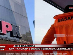 OTT Basarnas, KPK Tangkap 8 Orang Termasuk Letkol Afri