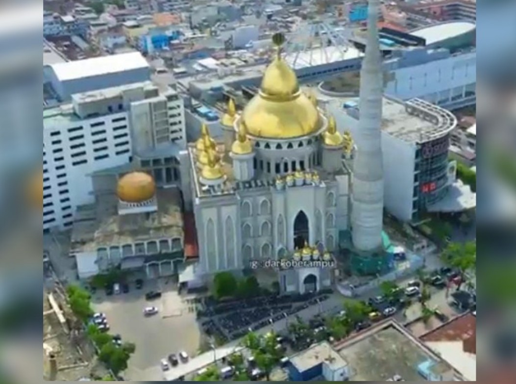 Orang ini Bantu Pembangunan Masjid Agung Sumut Rp10 Miliar di Medan