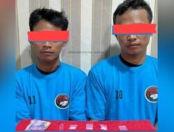 Dua Terduga Pengedar Sabu Ditangkap Polisi