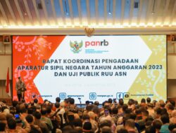 Bupati Batu Bara Hadiri Rakor Persiapan Pengadaan ASN 2023