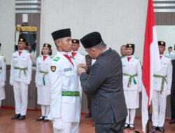 Paskibraka Kota Medan 2023 Dikukuhkan