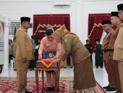 Bupati Sergai Lantik Pejabat, Ini Nama-Namanya