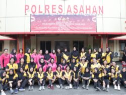 Hari Jadi Ke-75 Polwan : Polres Asahan Laksanakan Baksos