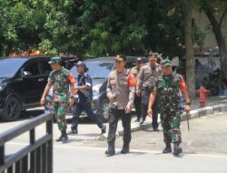 Kapolrestabes Medan Amankan Kunker Presiden Jokowi Di GSG