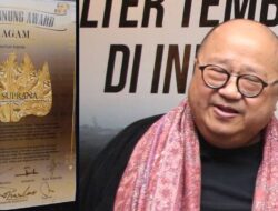 Budayawan Jaya Suprana Raih Lima Gunung Award Dalam Memelihara Keterpaduan Ilmu, Seni, Budaya, dan Agama 