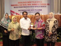 Sosialisasi Empat Pilar MPR Diharapkan Hidupkan Kembali Nilai-nilai Perjuangan Dan Nasionalisme