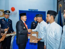 1.147 Warga Binaan Lapas Labuhan Ruku Terima Remisi, 38 Langsung Bebas