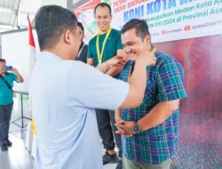 Wali Kota Ikut Meriahkan Cabor Menembak Porkot Medan XIII