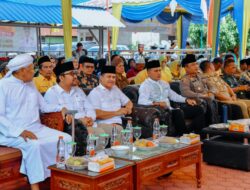 Bupati Batu Bara Dampingi Wagubsu Resmikan Masjid Al-Musannif