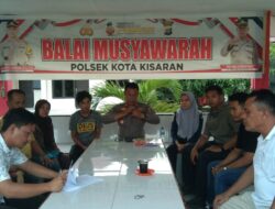 Kasus Percobaan Pencurian Besi H Beam Diselesaikan Secara Musyawarah