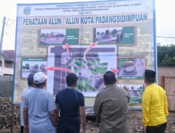 Pembangunan Alun-alun Kota Padangsidimpuan Dimulai