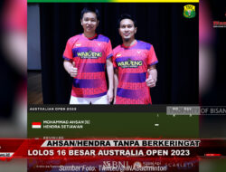 Ahsan/Hendra Tanpa Berkeringat Lolos 16 Besar Australia Open 2023